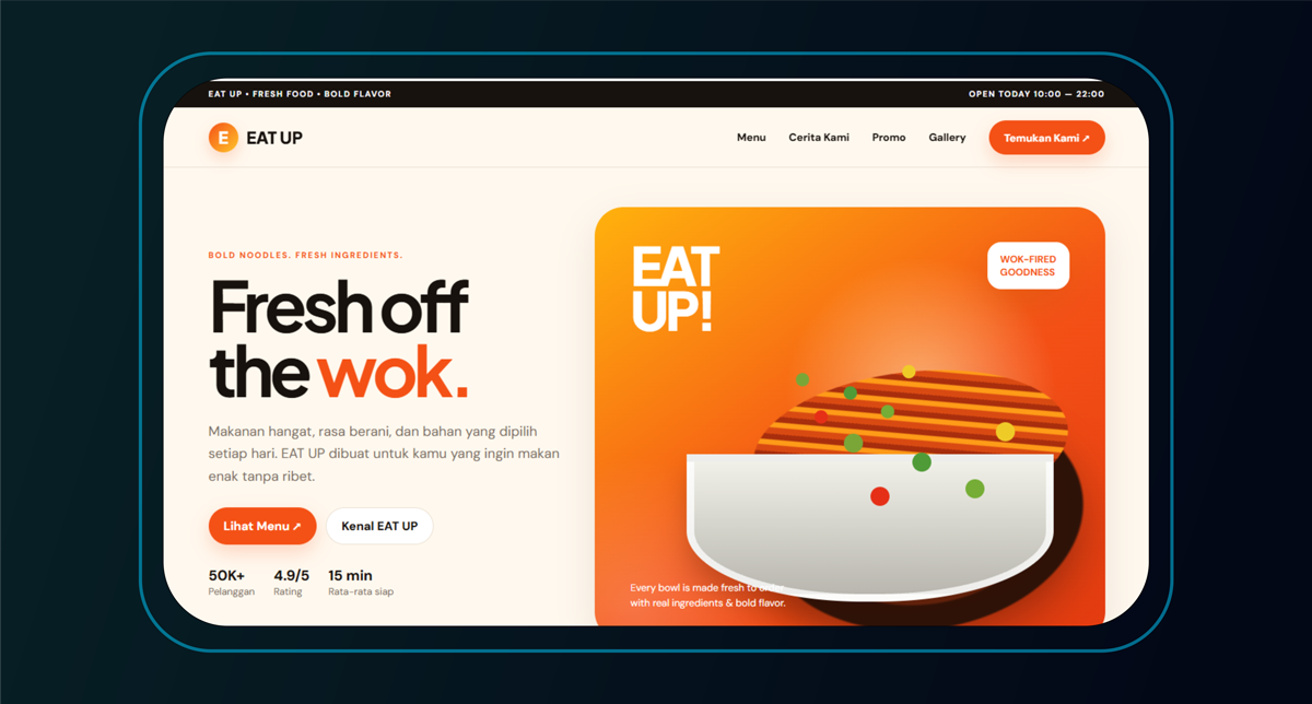 Preview portfolio Healthy Food